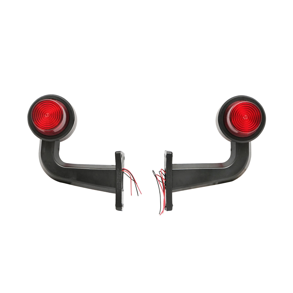 Side LED indicator lamps with arm 12-24V red/yellow FR0147R/Y Breckner Germany